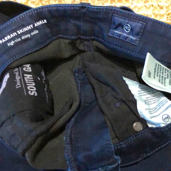 AG Adriano Goldschmied Farrah Skinny Ankle Jeans 26R - Picture 4 of 5